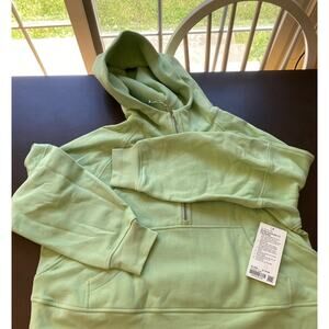 NWT Lululemon Scuba Oversized Half Zip Hoodie CRMM Sz XL/XXL